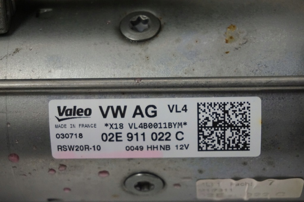 Стартер vw golf vii рестайлінг  2.0tdi 02e911022c Київ
