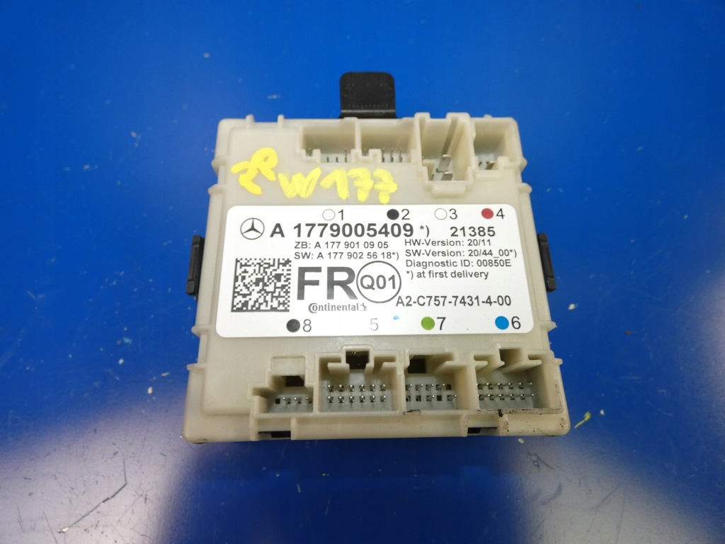 фото №1, Mercedes a w177 модуль блок керування двері правий перед