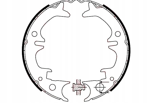 фото №1, Trw гальмівні колодки гальмівні toyota camry carina ii celic