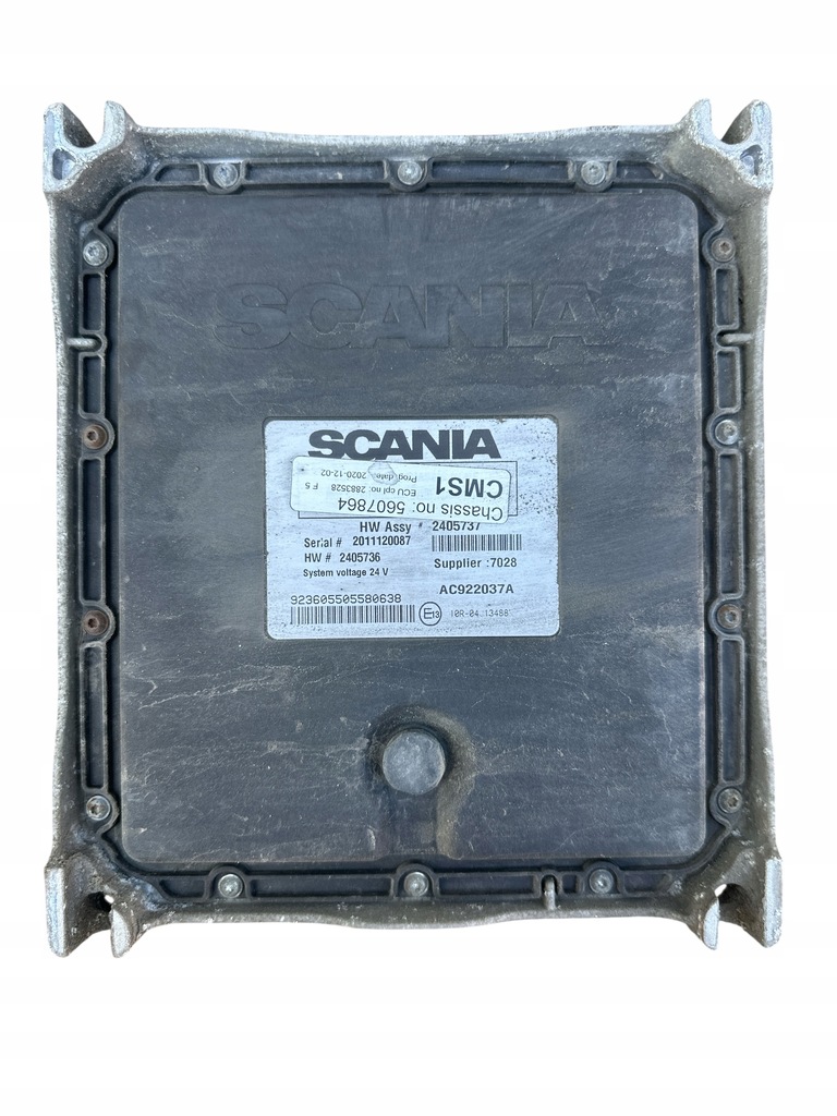 фото №1, Scania s r ntg cms1 ecu 2883528 блок управляющий