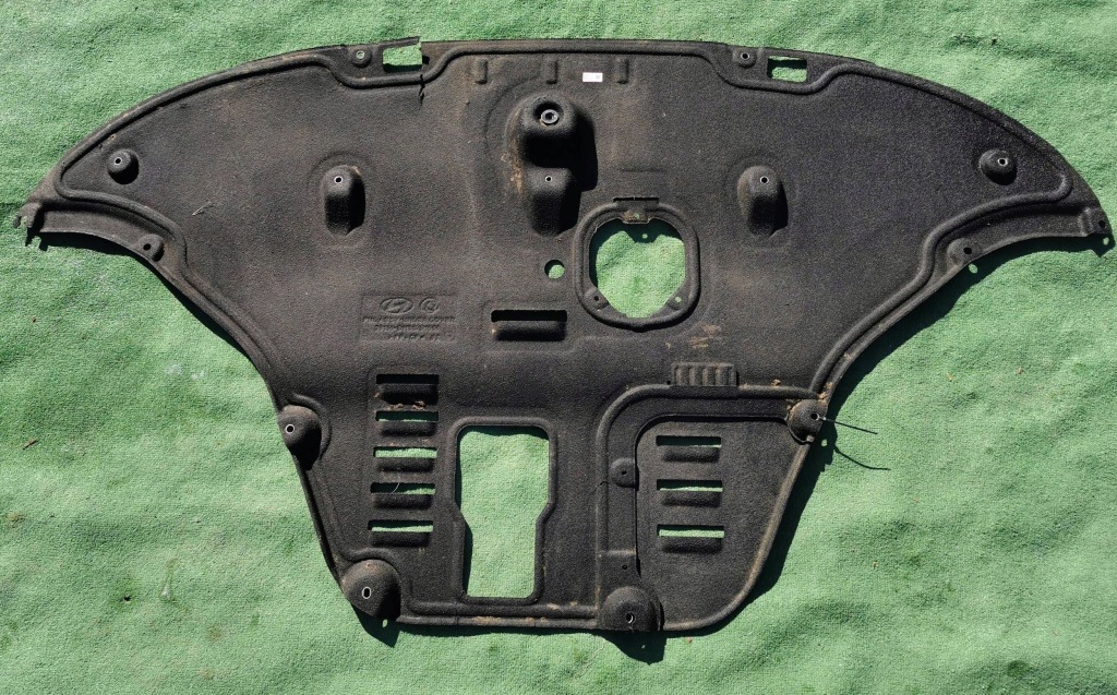 фото №8, Hyundai santa fe iv плита защита pod двигатель 29110-s1100