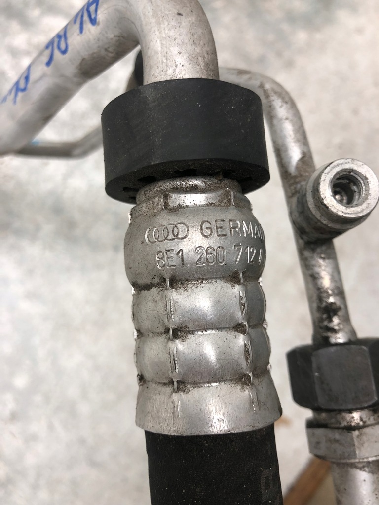 фото №9, Шланг кондиционера audi a4 b6 cabrio 8e1260712