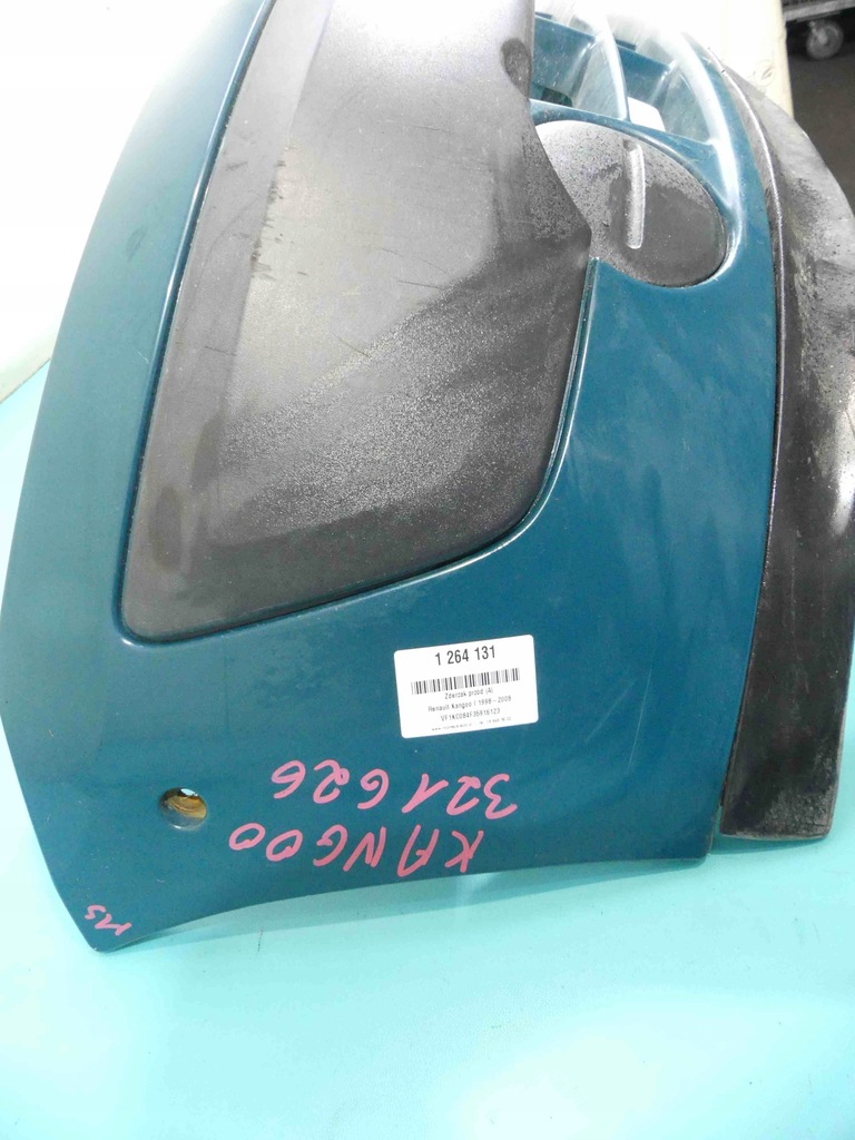 фото №10, Бампер перед renault kangoo 03-08 зелёный