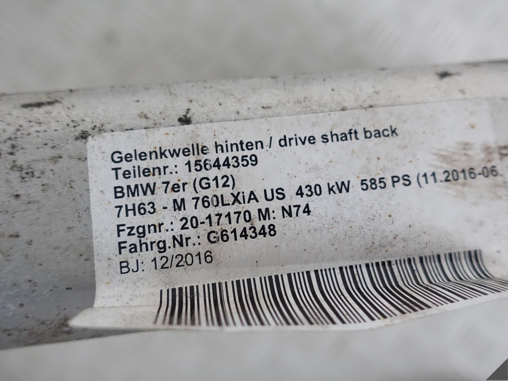 фото №10, Bmw 7 g12 g11 підрамник підрамник задня