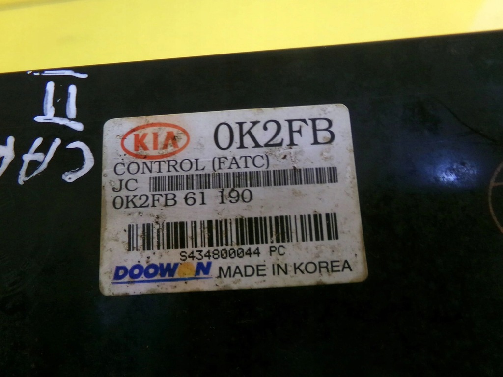 фото №7, Панель керування обдув кондиціонера kia carens ii 0k2fb61190 nr1063