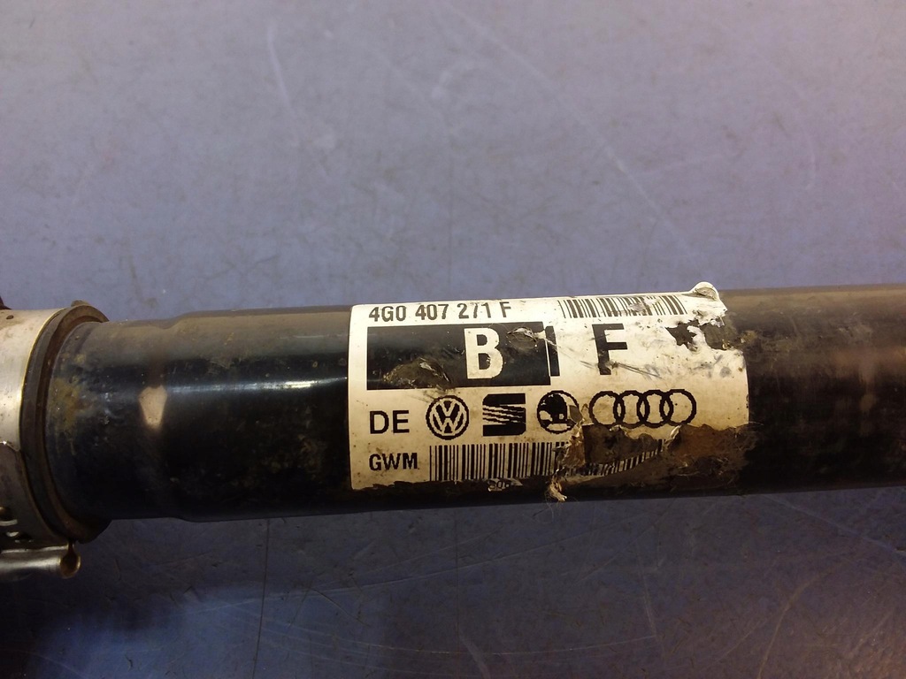 фото №4, Audi a8 d4 3.0tdi приводной вал левая перед 4g0407271f