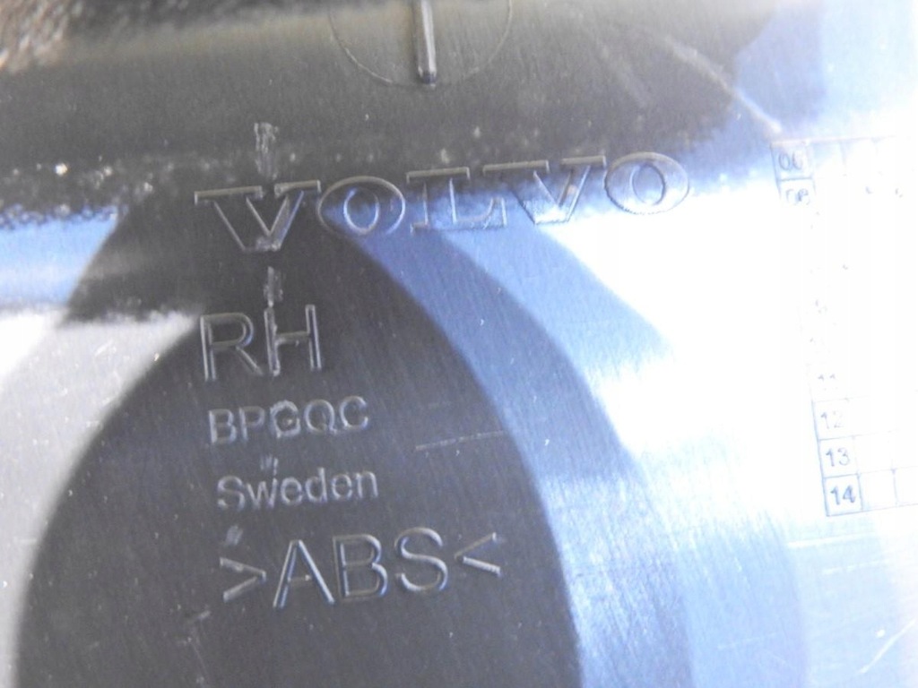 фото №6, Защита стойка правого b volvo v70 iii