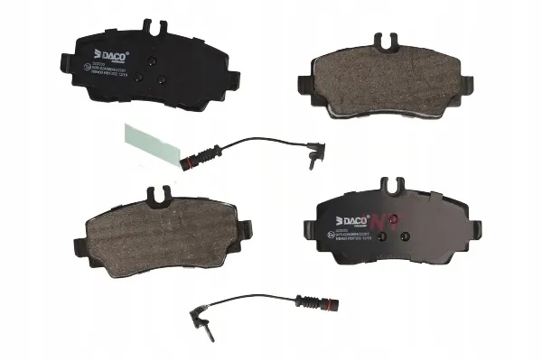 фото №1, Тормозные колодки тормозные перед mercedes-benz 1684201220