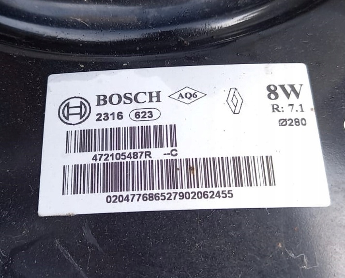 фото №4, Усилитель тормозов насос тормозная renault espace v scenic iv 472105487r