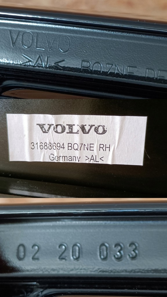 фото №9, Volvo xc90 ii молдинг накладка стойка правый задняя 31688694