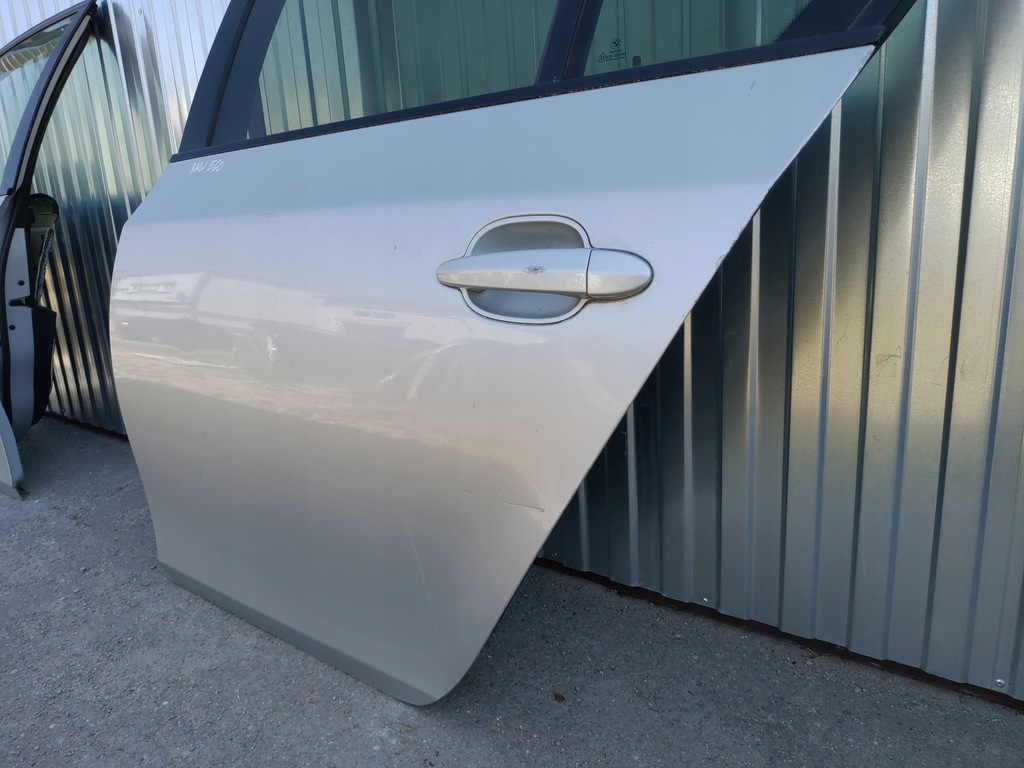 фото №10, Дверь перед + задняя левая bmw e60 354 titansilber