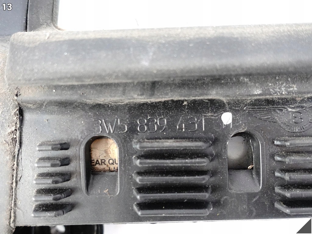 фото №14, Bentley continental flying spur 3w5 06-12 прокладка скло молдинг задня ліва