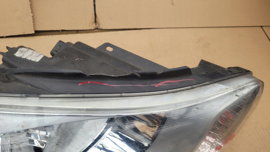 фото №7, Hyundai i10 lift 2010 - лампа права перед фара правий / 1589