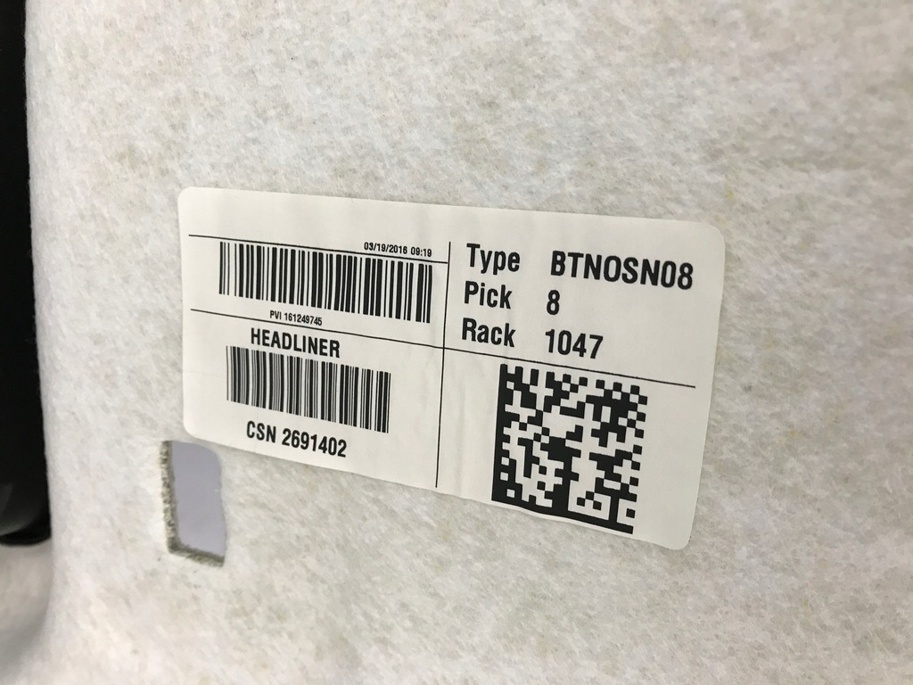 фото №7, Chevrolet cruze ii usa sedan потолок потолок оригинал 16-