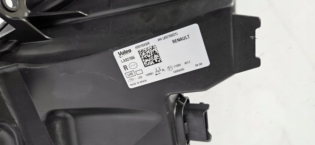 Фара правий передні  led drl renault rafale 25- оригінал 260105434r Недорого