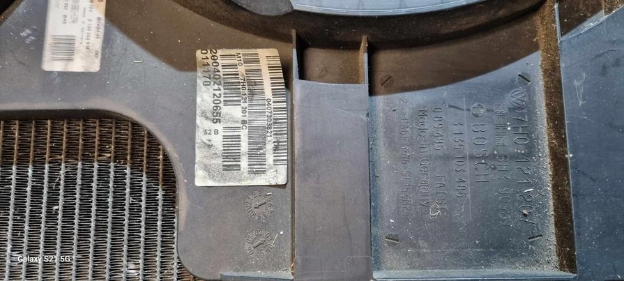 фото №10, Vw t5 transporter радиатор вентилятор