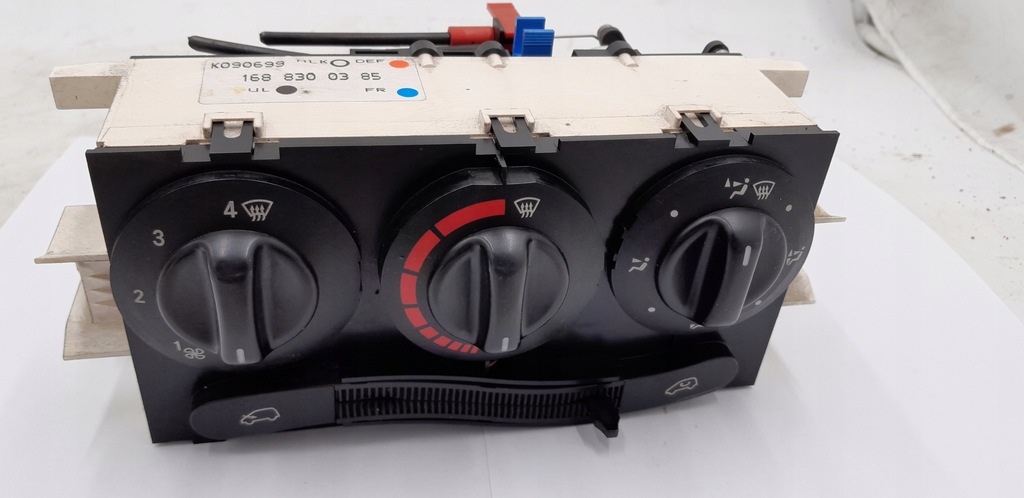 фото №7, Панель обдув mercedes a170 1.7 cdi w168 99r