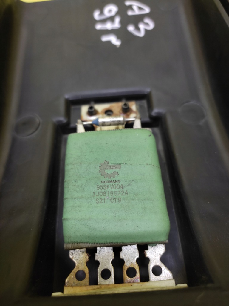 фото №5, Audi a3 резистор вентилятор 1j0819022a