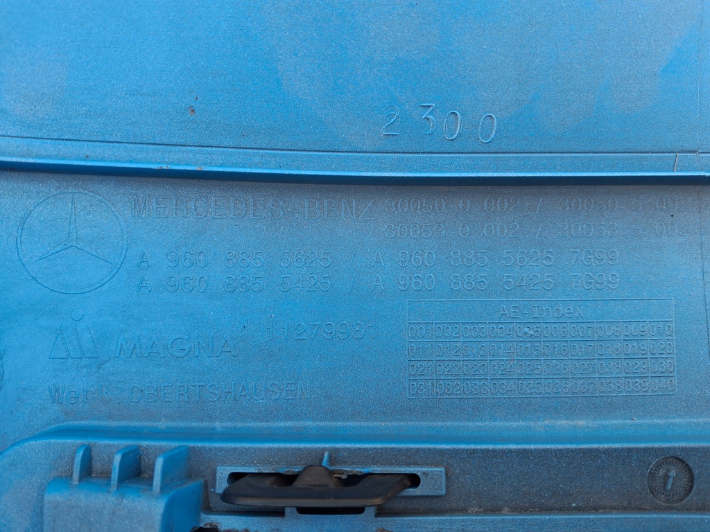 фото №10, Actros mp4 уголок бампера правый молдинг pod фара узкая a9608855625