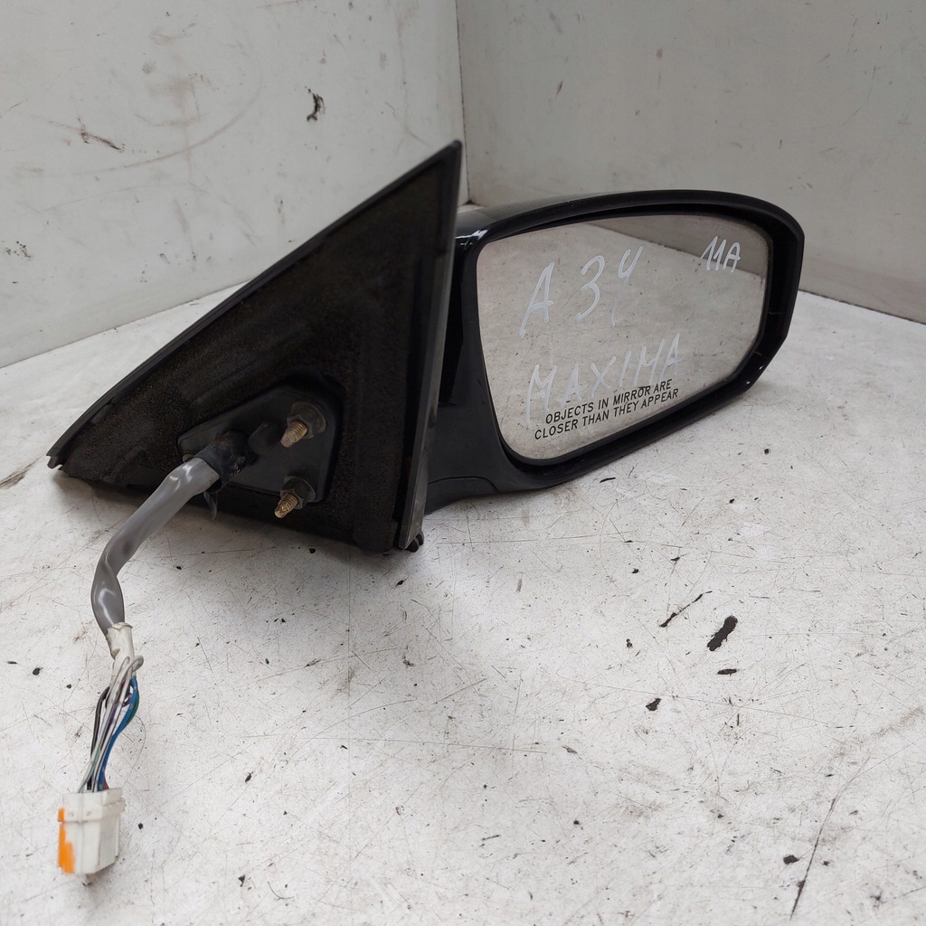 фото №7, Nissan maxima a34 дзеркало праве 11pin чорні