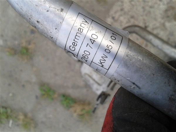 фото №9, Wąż кондиционера audi a2 1.4 tdi 8z1260740