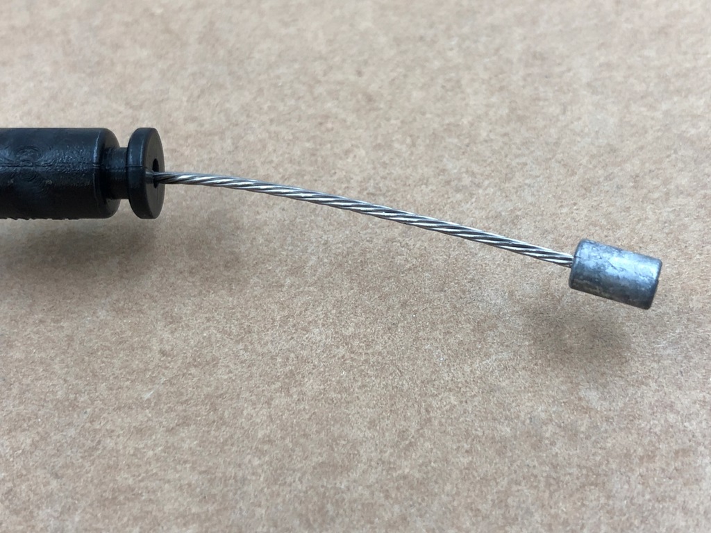 фото №8, Замок моторчик капот вместе с трос левый 1098789-00-d do tesla 3 2017-2023