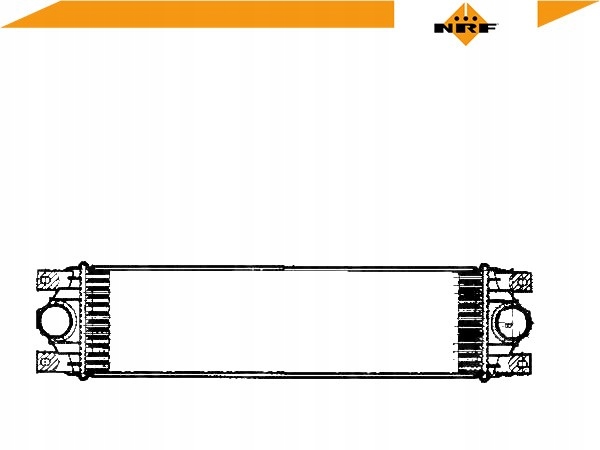 Nrf интеркулер renault master dci 01- Оригинал