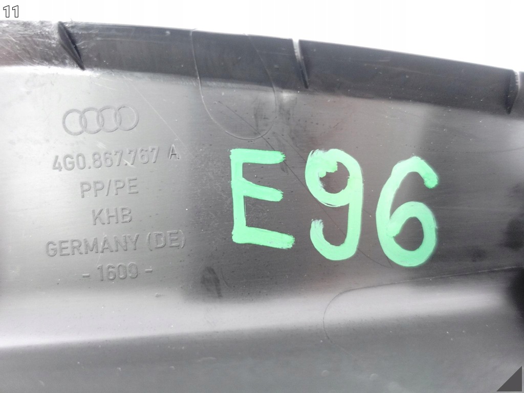 фото №12, Audi a6 s6 c7 4g0 10-18 lift молдинг защита обшивка lewego порог задняя 4pk