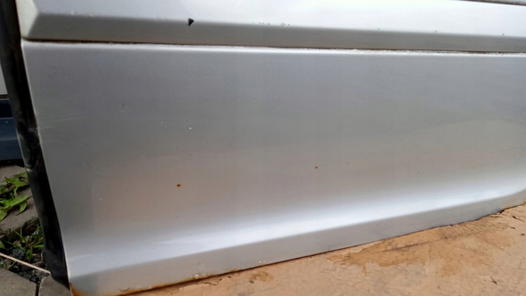 фото №9, Дверь левый задняя skoda octavia ii hb серебристая 9156