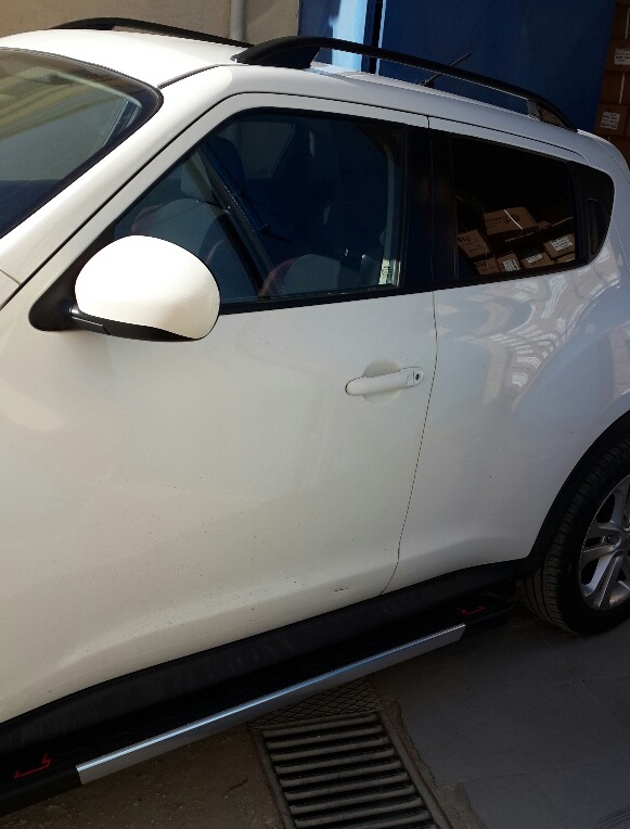 фото №8, Nissan juke 2010-2019 рейлінги дахові багажник чорні mocne