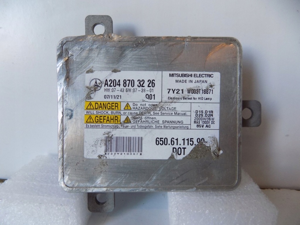 фото №1, Mercedes w204 glk ксенон om: a2048703226 - 12363