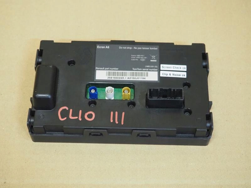 фото №3, Дисплей навигации renault clio iii