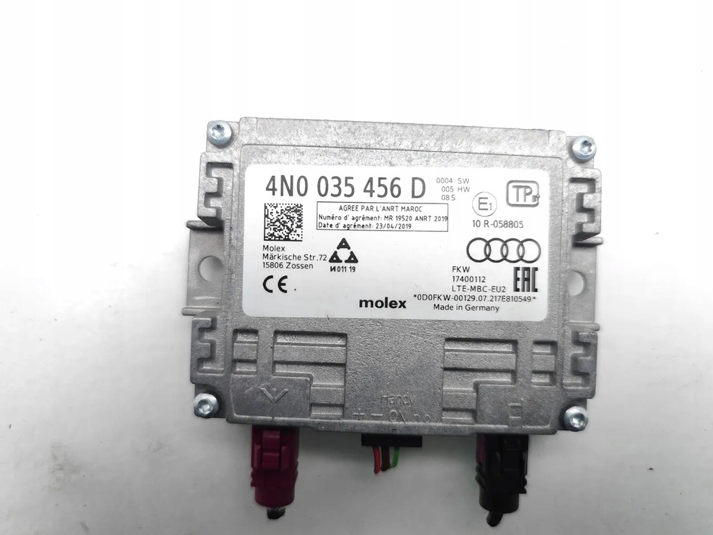 фото №7, Vw id.3 підсилювач антени 2021 хетчбек 4/5dr 4n0035456d 19-24 1st