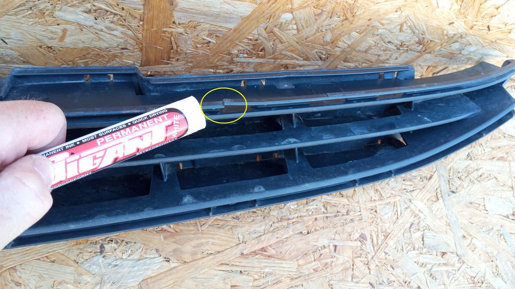 фото №5, Opel corsa e 14- решётка радиатора решётка нижняя решётка радиатора