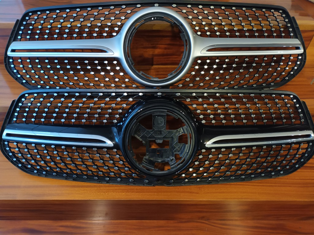 фото №1, Mercedes gle 167 w167 решітка радіатора решітка радіатора емблема решітка радіатора amg diament оригінал