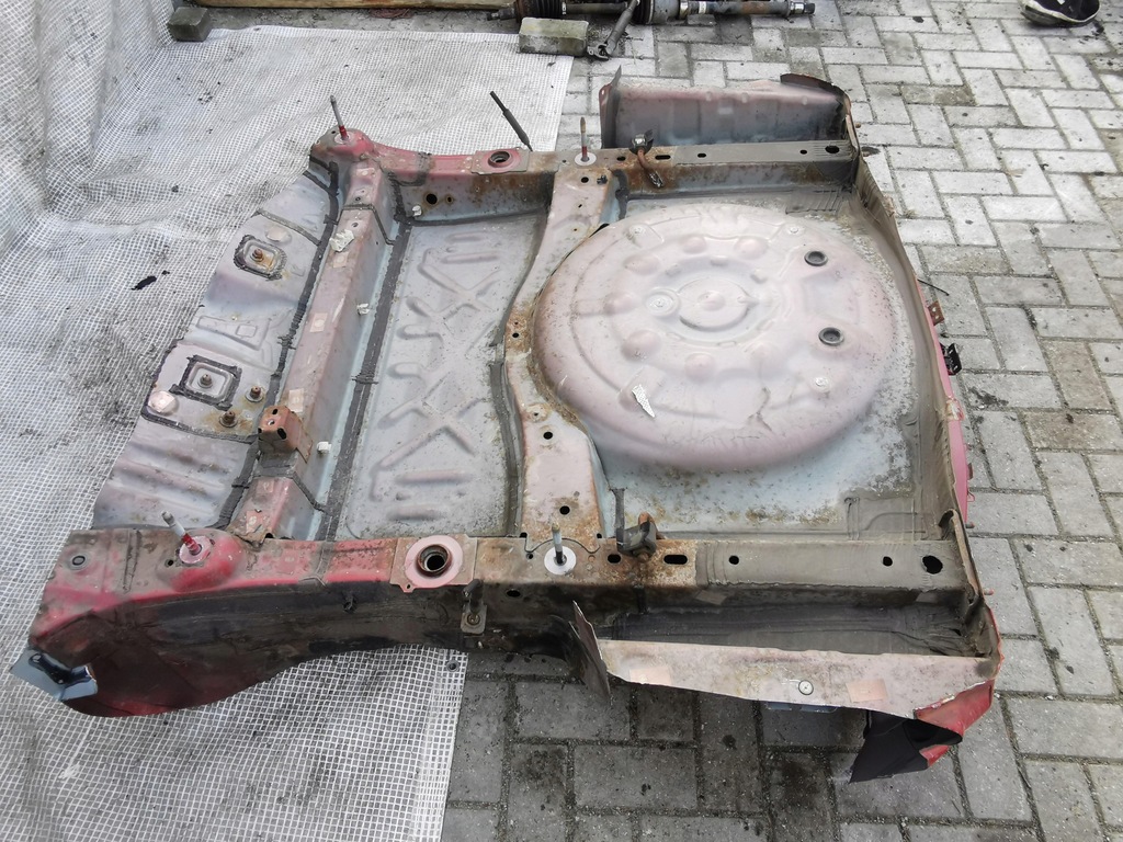 фото №9, Mazda 6 iii gj gl 12-18 kombi pas задний поддон пол багажника 41v