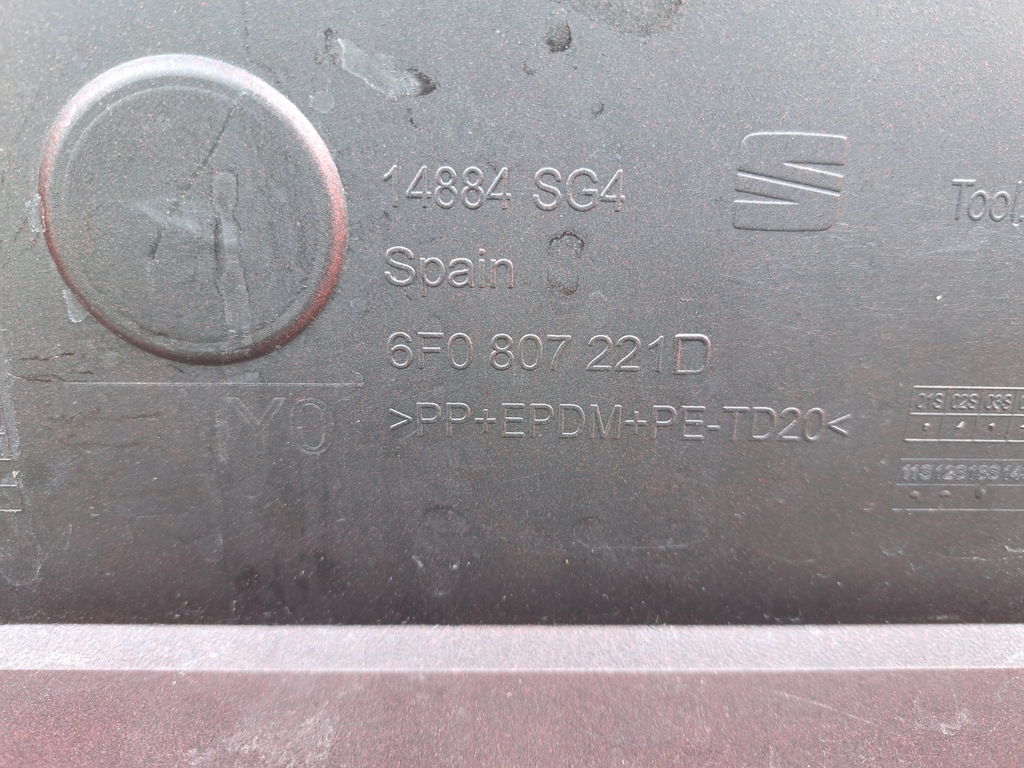 фото №6, Seat ibiza v 6f бампер передний 6f0807221d