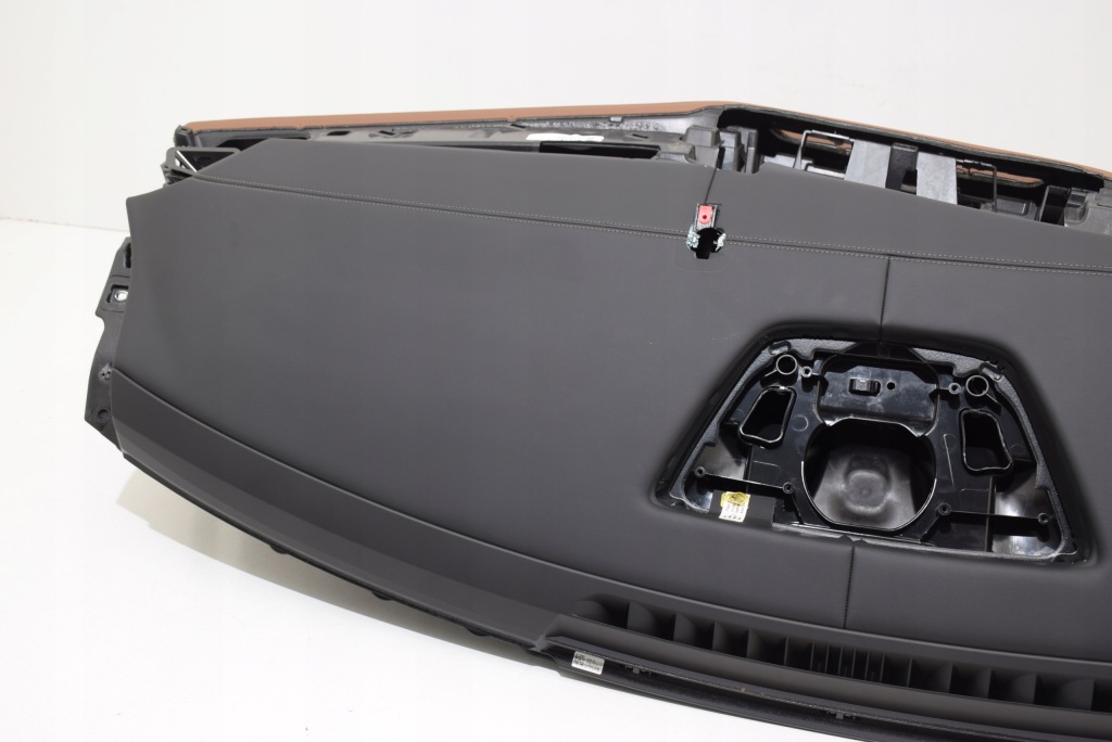 фото №13, Bmw x5 g05 x5m f95 lci lift панель приладів приладова консоль шкіра hud tarumabraun