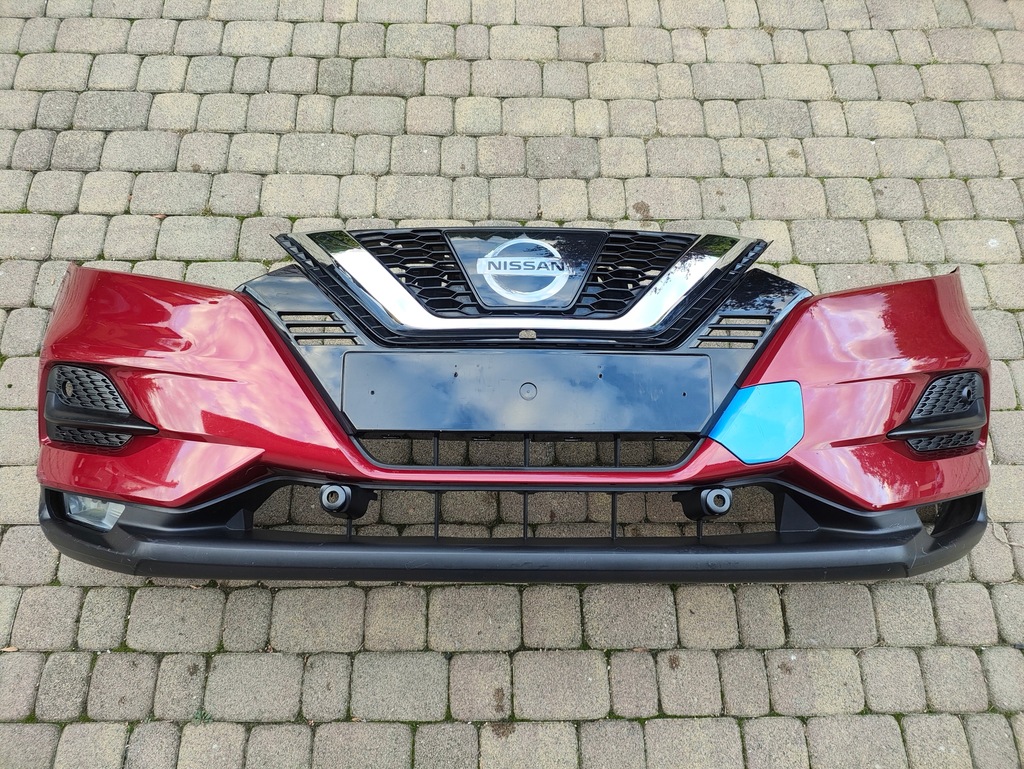 фото №1, Nissan qashqai 2 ii lift 17- бампер передний перед