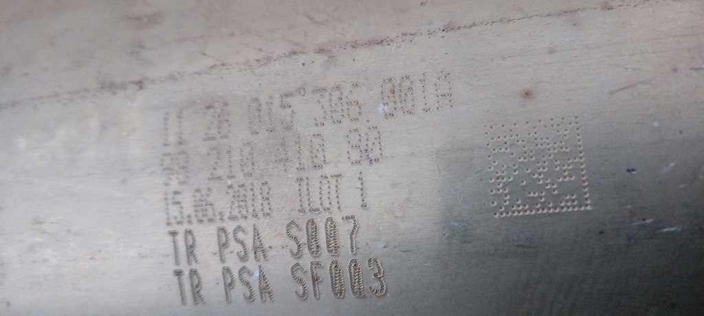 фото №6, Катализатор dpf fap фильтр peugeot 308 t9 citroen c4 picasso 9821041080 s007