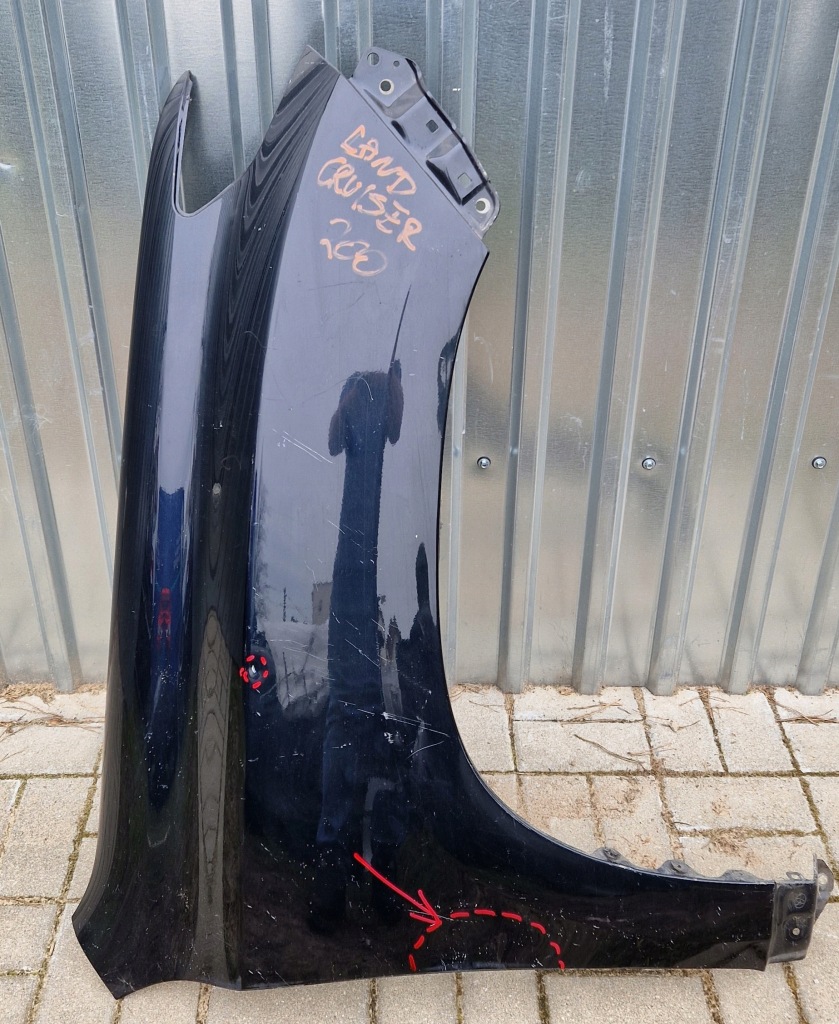 фото №1, Крила передній правий toyota land cruiser 150 lift