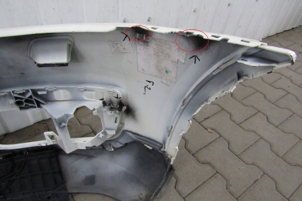 Бампер перед передній audi q3 8u0 11-14 Зі Шроту