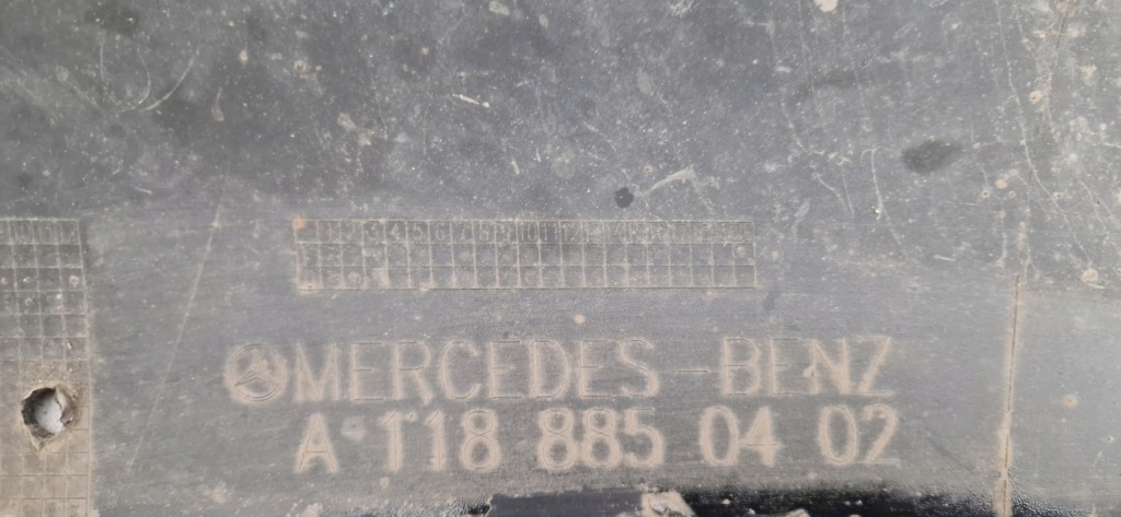 фото №8, Mercedes cla 118 amg дифузор накладка бампера задня