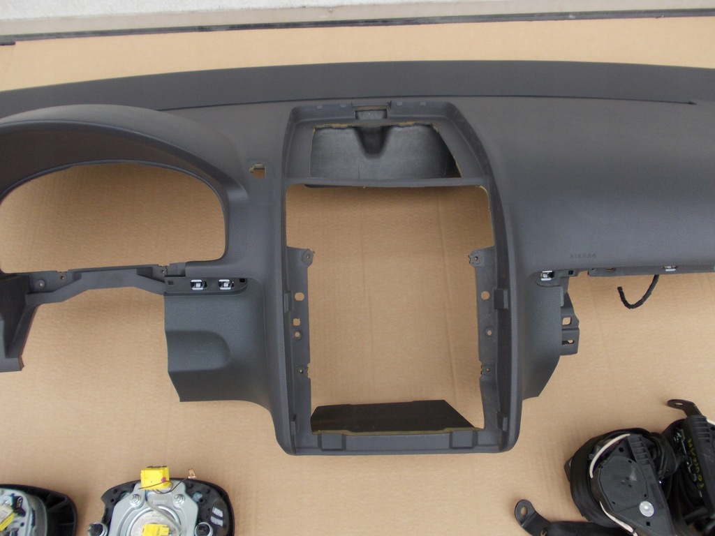 фото №8, Приборная панель подушки безопасности натяжители vw touran orginał