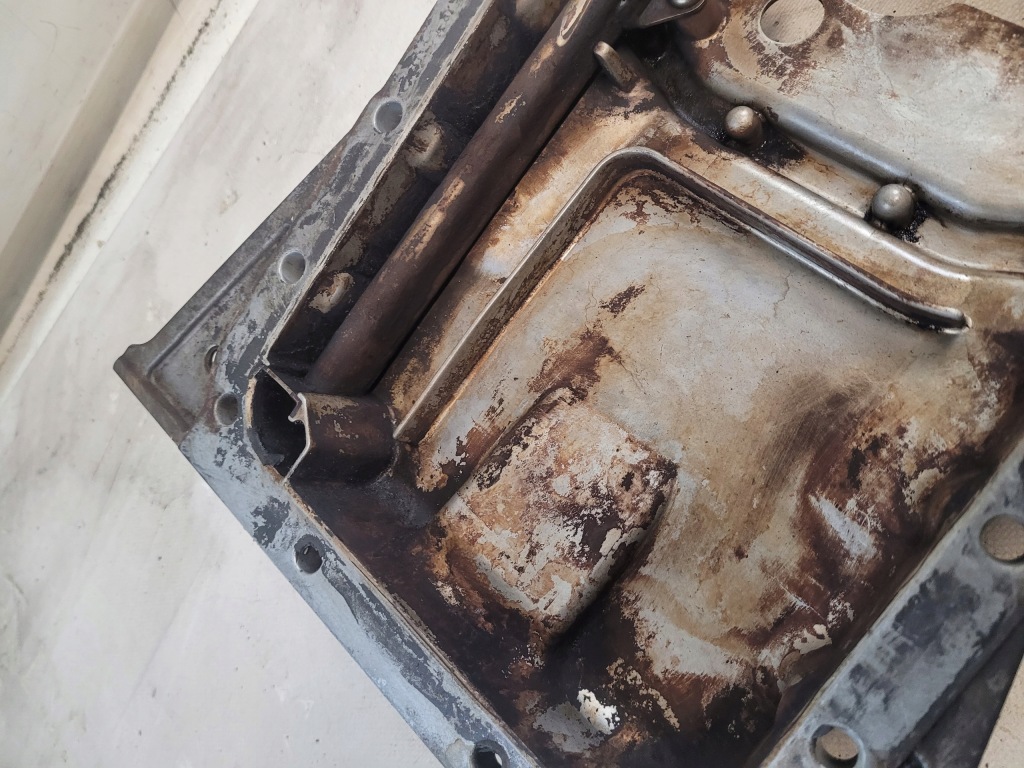 Піддон піддон масляна оригінальний номер r90400216 opel omega b 2.5b Зі Шроту