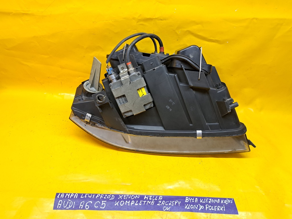 фото №12, Лампа перед ліва ксенон audi a6 c5 97-02r hella europa комплектна .