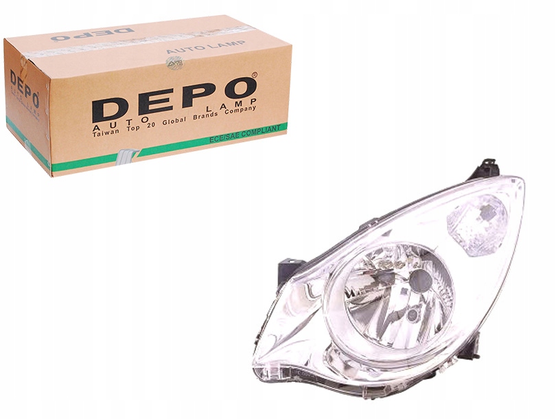 фото №1, Фара h4 електричний з двигуном opel agila