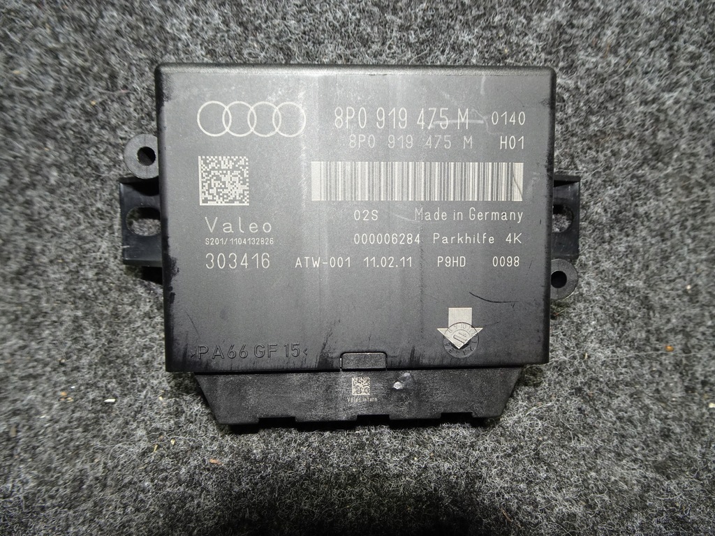 фото №1, Audi a3 8p fl модуль pdc 8p0919475m