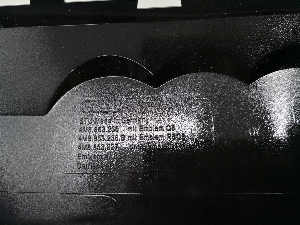 фото №9, Молдинг накладка кришки audi rsq8 sq8 4m8 задня