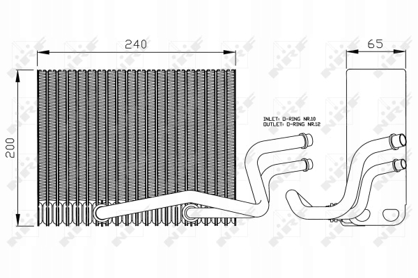 фото №7, Випарник кондиціонера renault clio- kangoo 98-